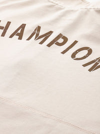 HRX by Hrithik Roshan Mock Collar Typography Printed Training Sweatshirt