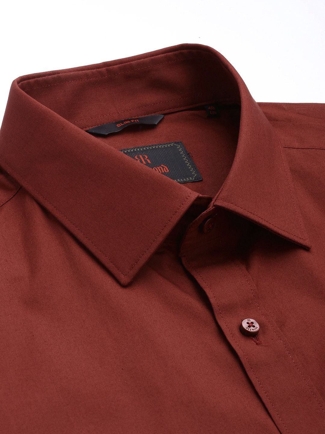 Raymond Pure Cotton Slim Fit Opaque Formal Shirt