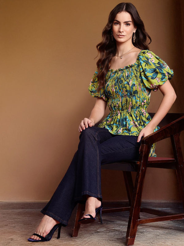 semua tentang anda cetak bunga di atas