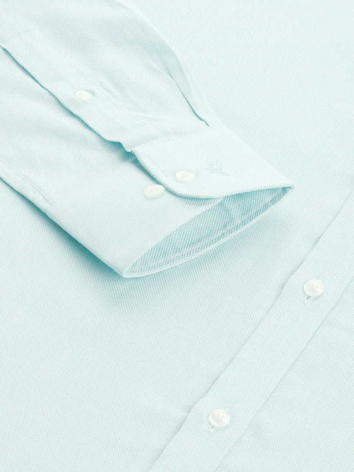 Park Avenue Textured Slim Fit Pure Cotton Formal Shirt
