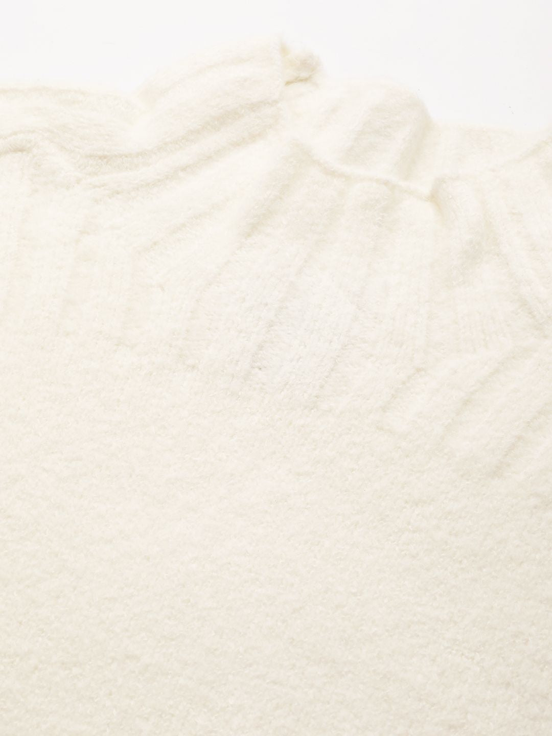 Mr Bowerbird Men Off-White Solid Pullover