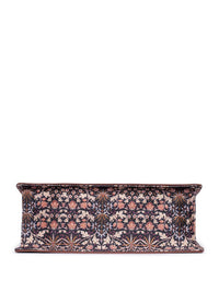 ZOUK Floral Printed Structured Handheld Bag