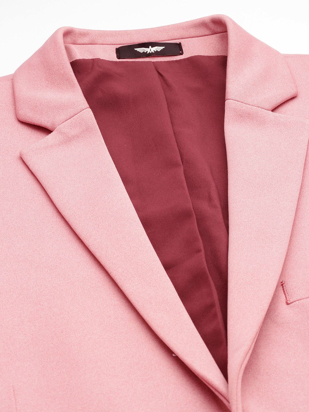 Park Avenue Self Design Single-Breasted Formal Blazers
