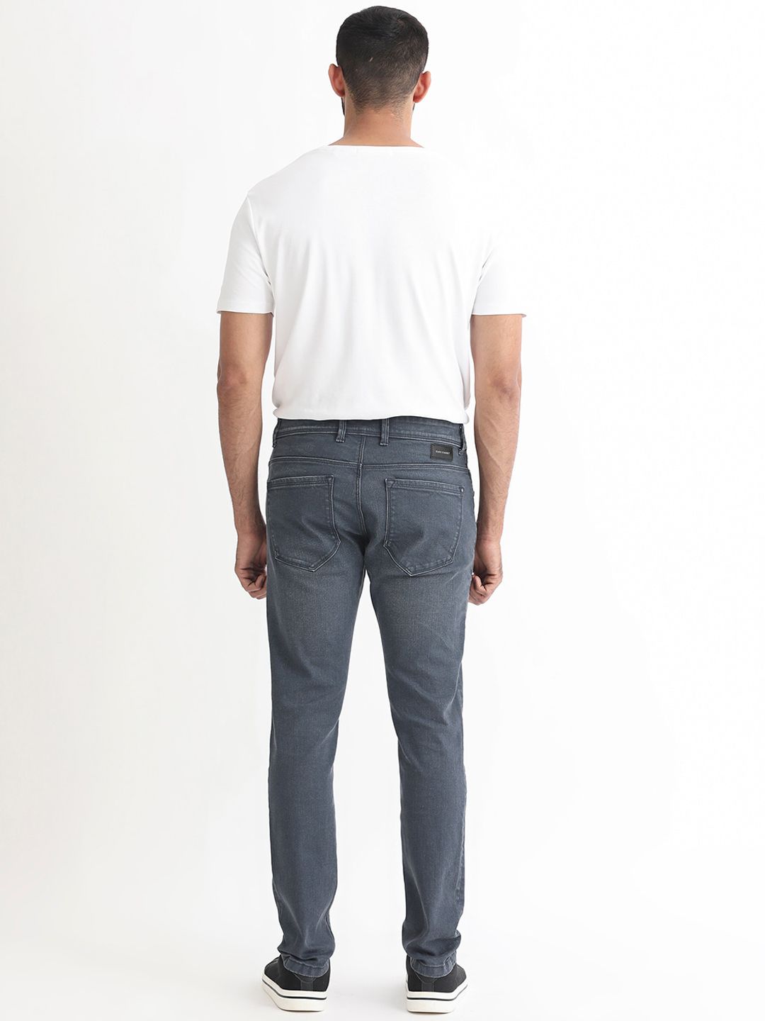 RARE RABBIT Men Colmer Slim Fit Mid-Rise Stretchable Jeans