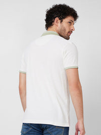 SPYKAR Polo Collar Short Sleeves Slim Fit T-shirt