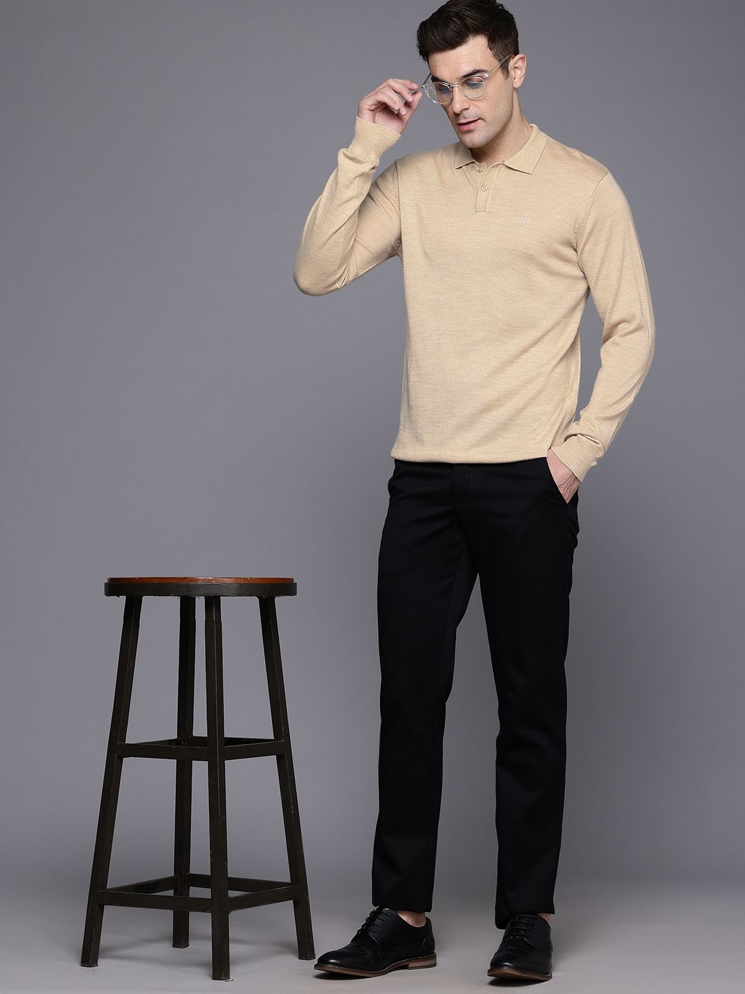 Raymond Shirt Collar Pullover