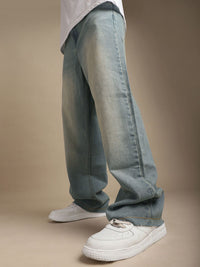 DILLINGER Men Cotton Mid-Rise Loose Relaxed Fit Jeans