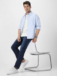 Urbano Fashion Men Bootcut Heavy Fade Clean Look Stretchable Jeans