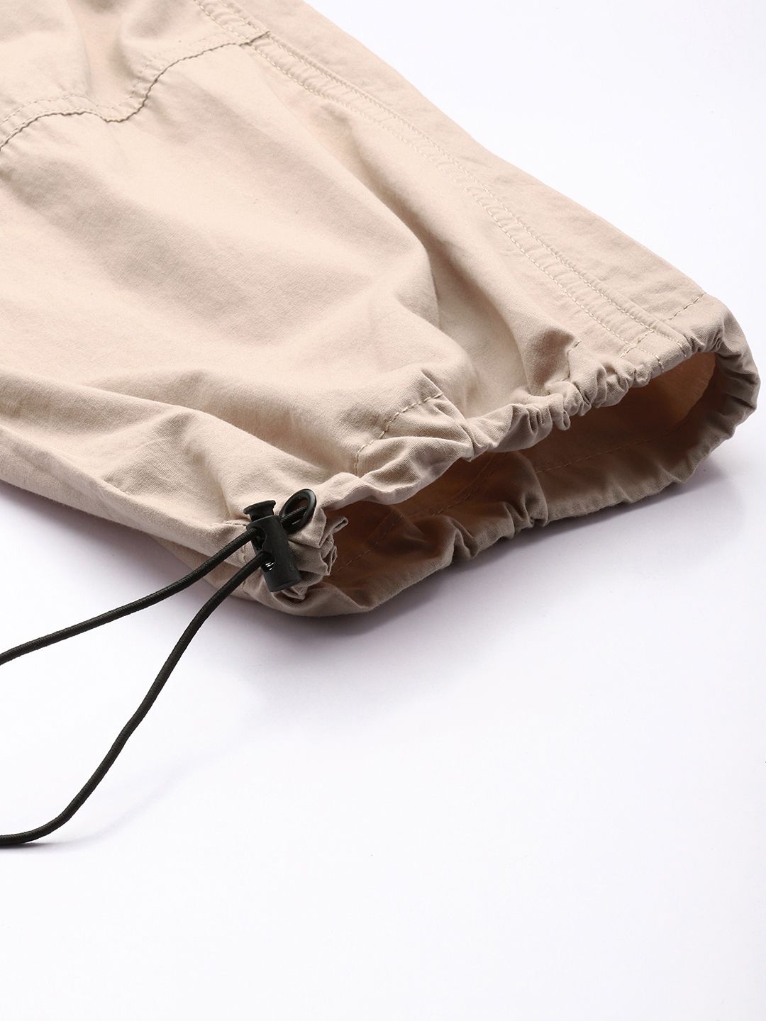 The Indian Garage Co Men Pure Cotton Relaxed Fit Joggers