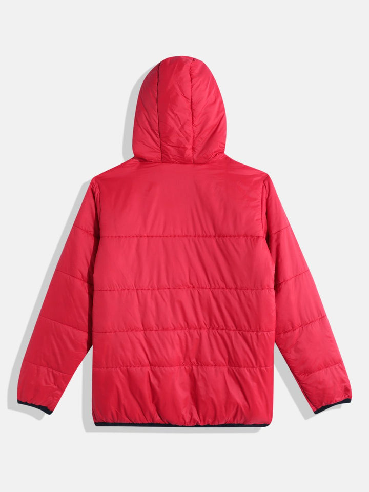 Monte Carlo Boys Typography Packable Puffer Jacket