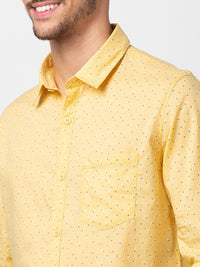 SPYKAR Men Printed Cotton Casual Shirt