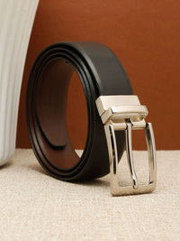 Teakwood Leathers Men Leather Reversible Formal Belt