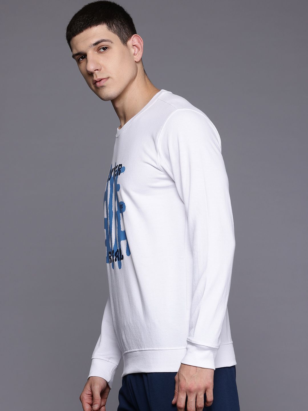 HRX by Hrithik Roshan Printed Lifestyle Sweatshirt