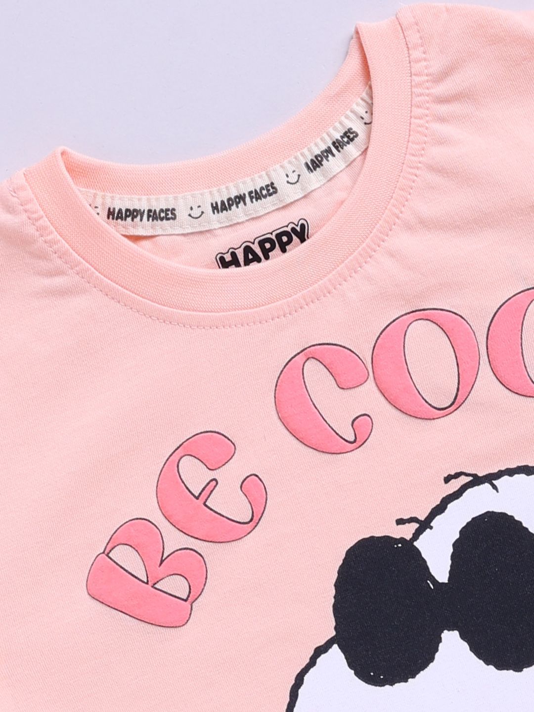 Happy Faces Boys Snoopy Printed Pure Cotton T-shirt