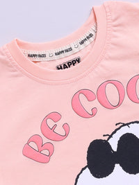 Happy Faces Boys Snoopy Printed Pure Cotton T-shirt