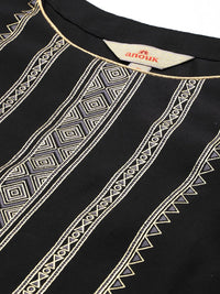 Anouk Tyohar Collection Printed Kurta with Palazzos & Dupatta