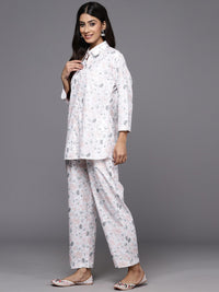 Libas Women Printed Shirt with Trousers