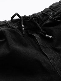 Garage CO Lelaki India Hitam Slim Seluar jeans