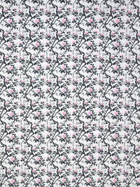 BOMBAY DYEING Florentine Grey Printed Pure Cotton 144 TC Queen Bedsheet Set 2.28 X 2.54 m