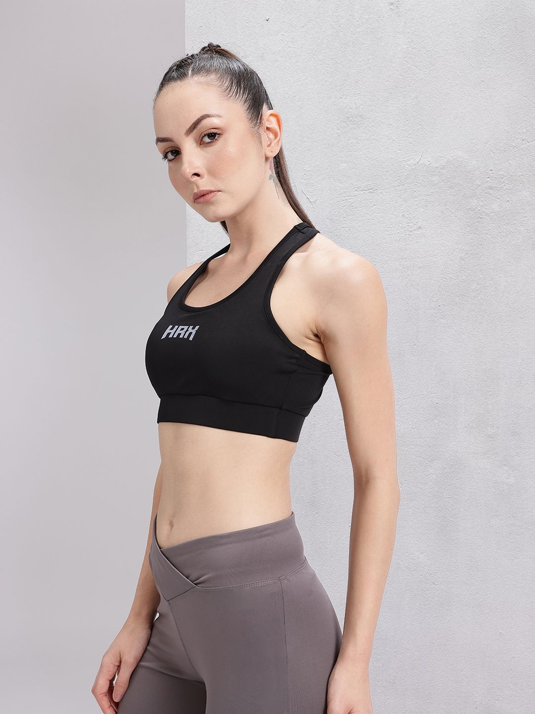 HRX by Hrithik Roshan Retro Running Story Training Sports Bra HR_SS25_W_BA_KT213_03_C