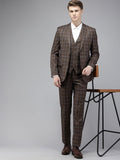 Park Avenue Single Breasted Slim Fit 3-Piece Formal Suit