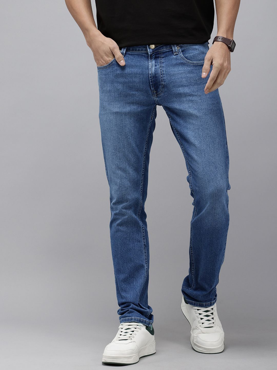 SPYKAR Men Light Fade Stretchable Jeans