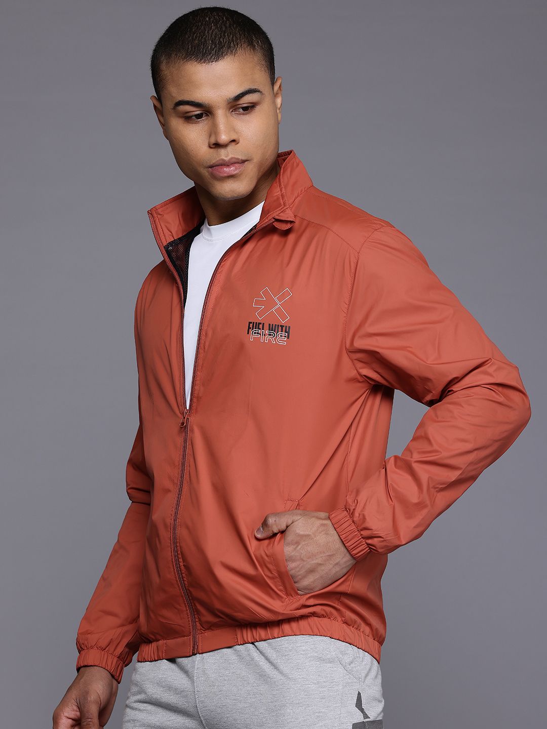HRX by Hrithik Roshan Rapid-Dry Training Jacket