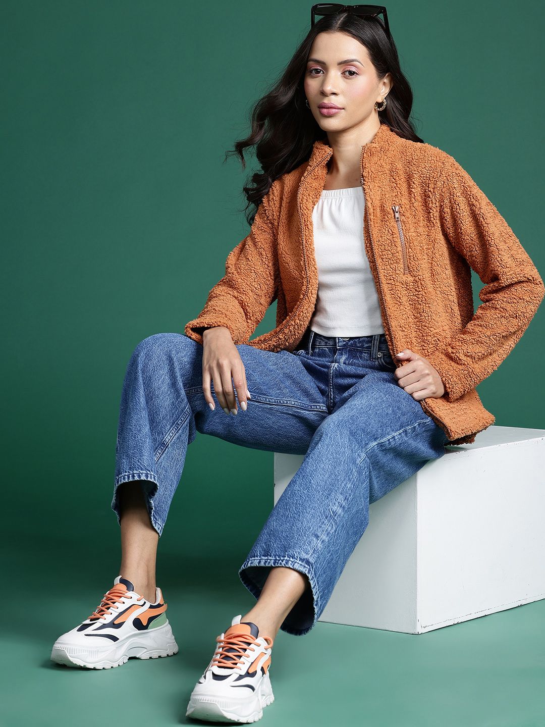 DressBerry Sherpa Tailored Jacket