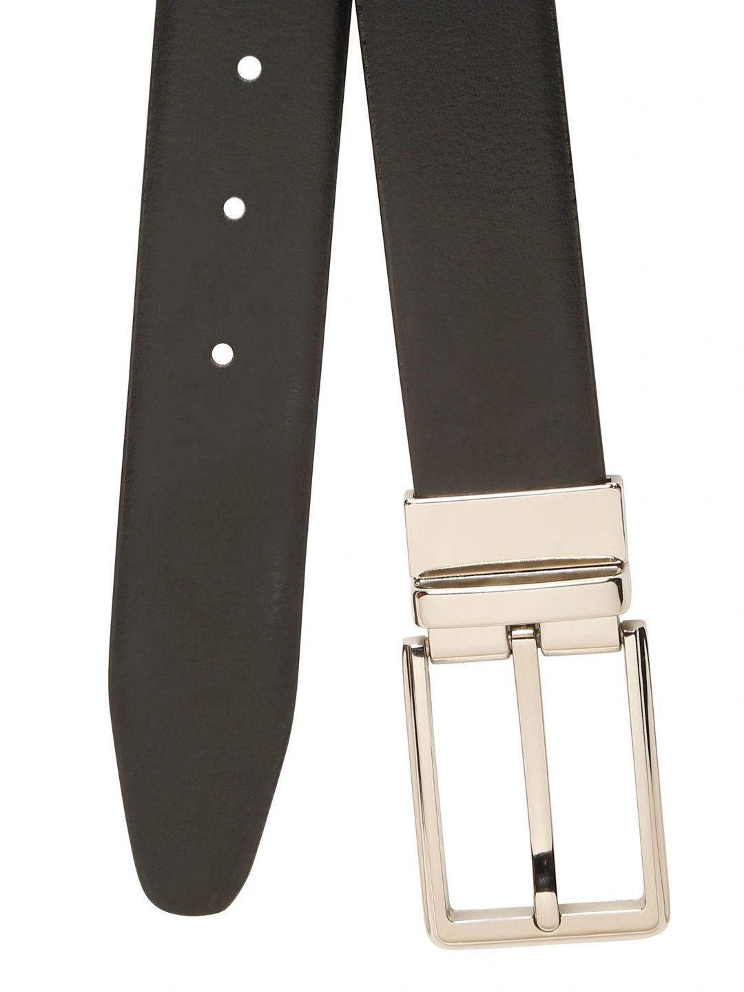 Teakwood Leathers Men Leather Reversible Formal Belt