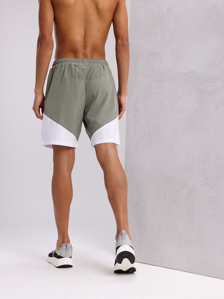 HRX by Hrithik Roshan Men Colourblocked Running Shorts