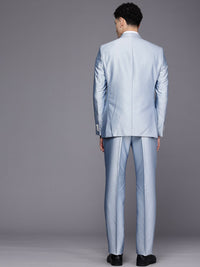 Raymond Self Design Textured Contemporary Fit Single Breasted 3 Piece Party Suits