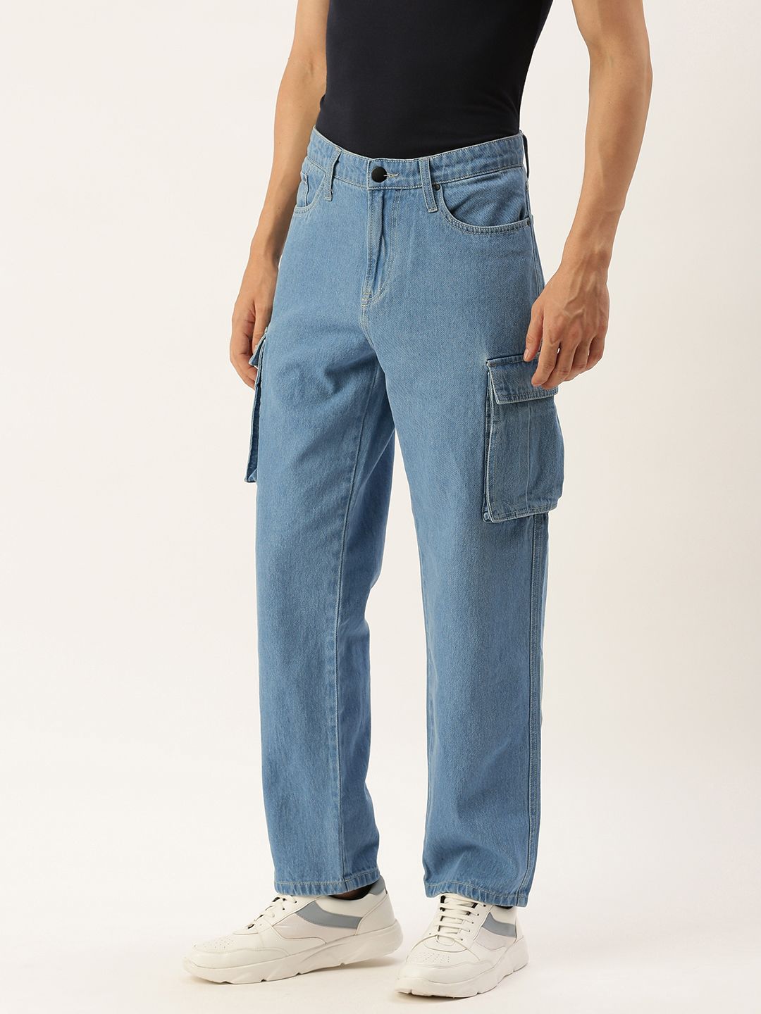 Bene Kleed Men Relaxed Fit Cargo Jeans