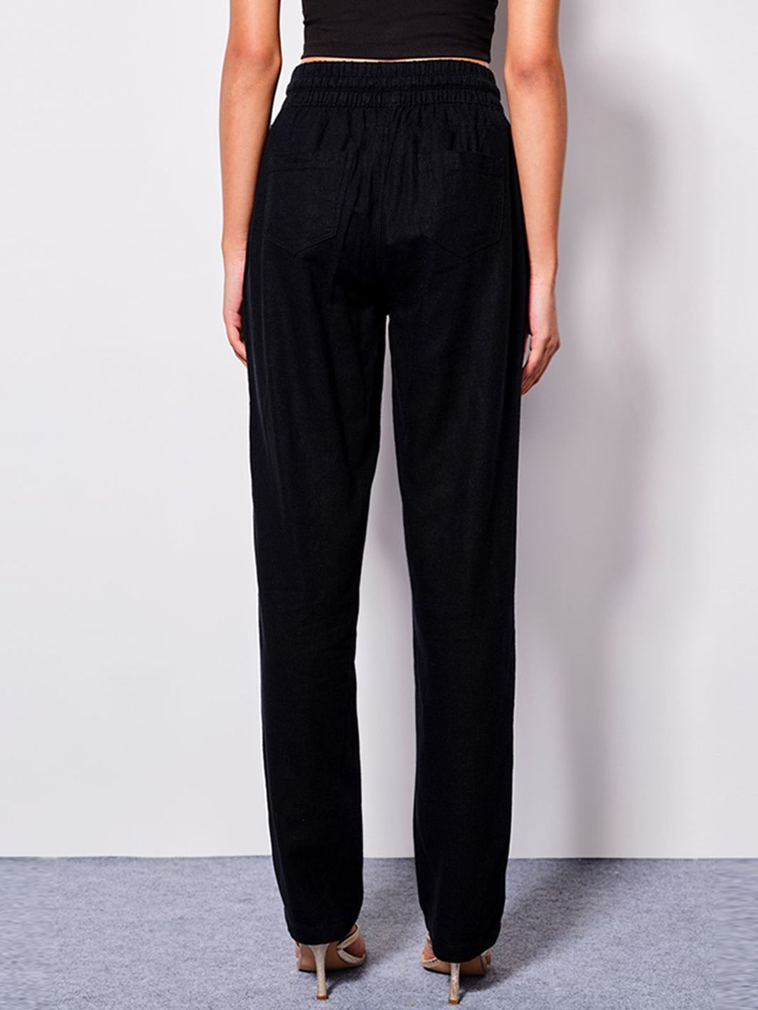 AND Women Mid-Rise Trousers