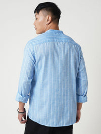 VASTRADO Band Collar Short Straight Kurta