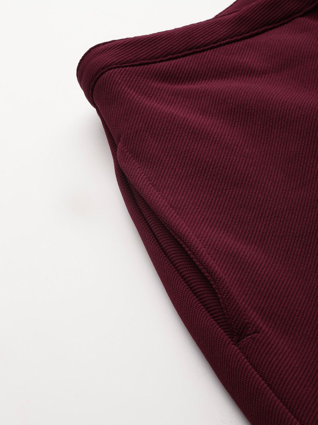DressBerry Women High-Rise Bootleg Trousers
