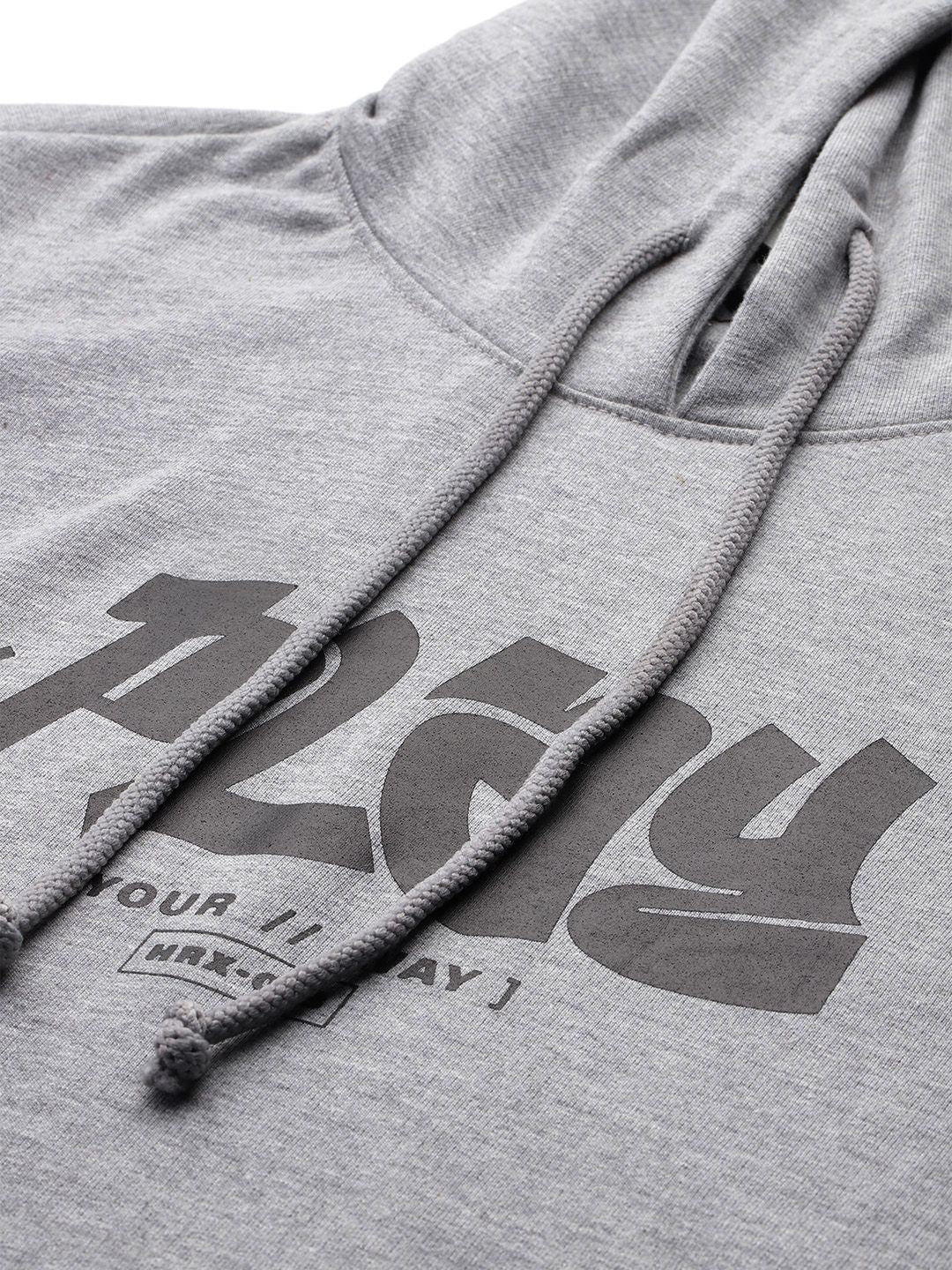HRX by Hrithik Roshan Printed Hooded Sweatshirt