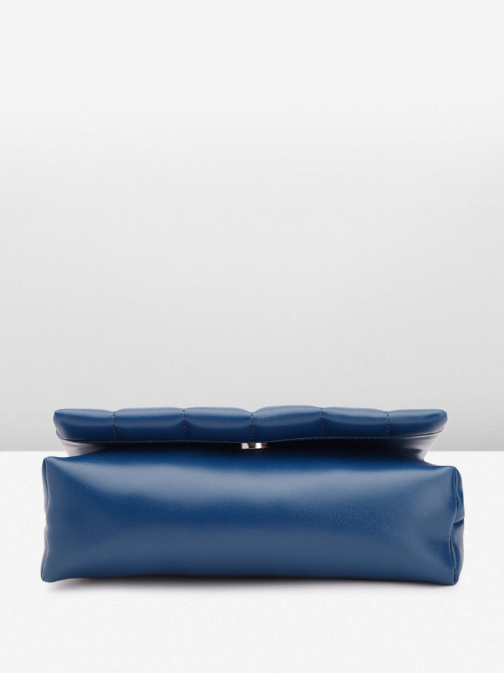 DressBerry Quilted Structured Sling Bag