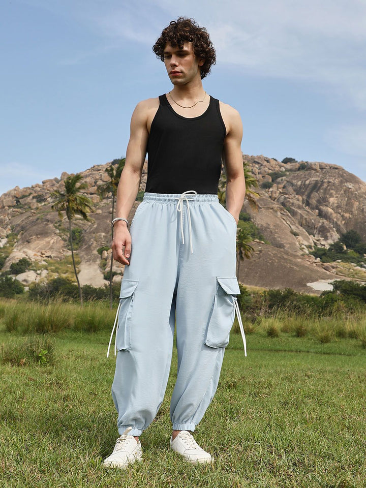 Campus Sutra Men Comfort Cargos Trousers