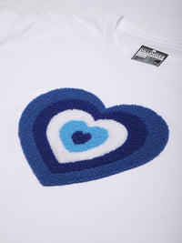 DILLINGER Women Boxy Regular Puff Printed Tshirt