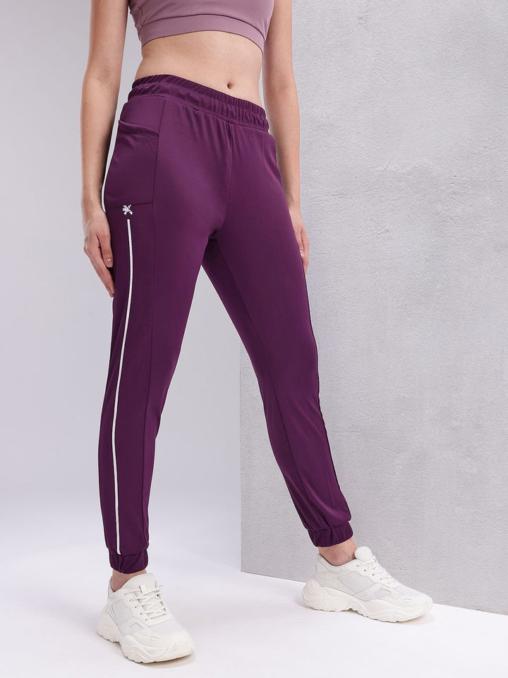HRX by Hrithik Roshan Women Side Stripe Training Joggers