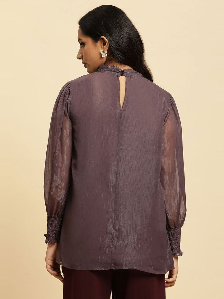 W High Neck Regular Top