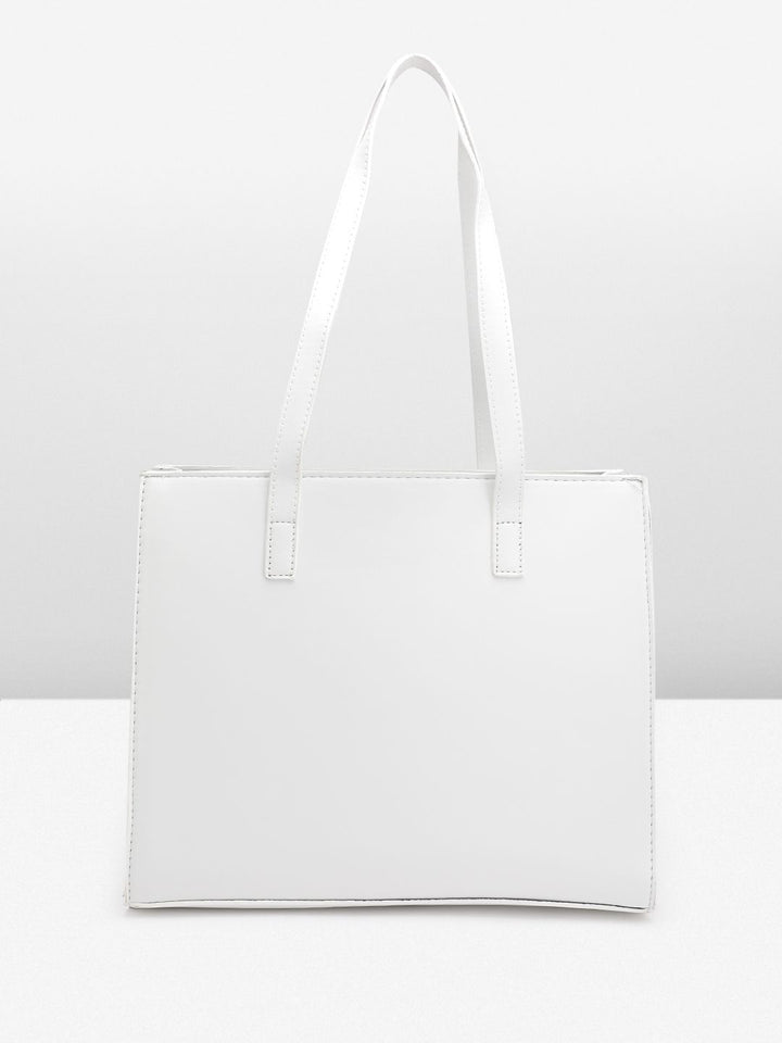 DressBerry Structured Quilted Shoulder Bag