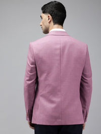 Park Avenue Notched Lapel Single Breasted Formal Blazer