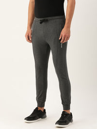 The Indian Garage Co Men Grey Solid Slim Fit Jogger