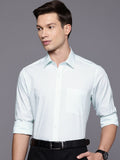 Raymond Pure Cotton Slim Fit Checked Formal Shirt