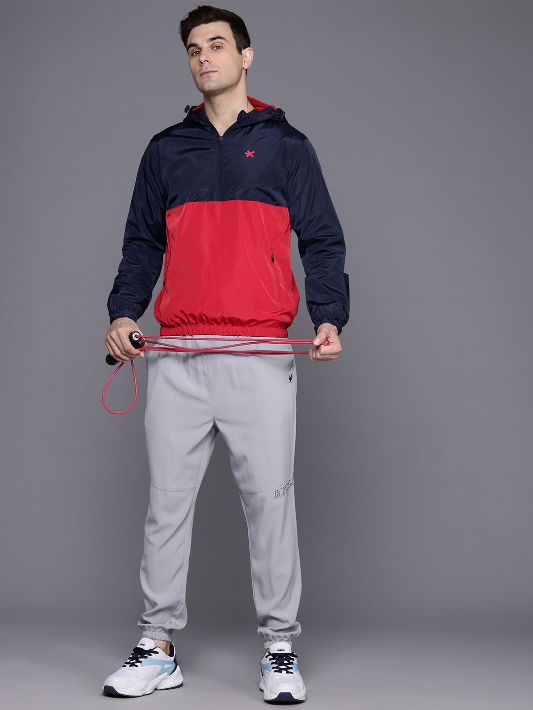 HRX by Hrithik Roshan Rapid-Dry Hooded Training Sporty Jacket