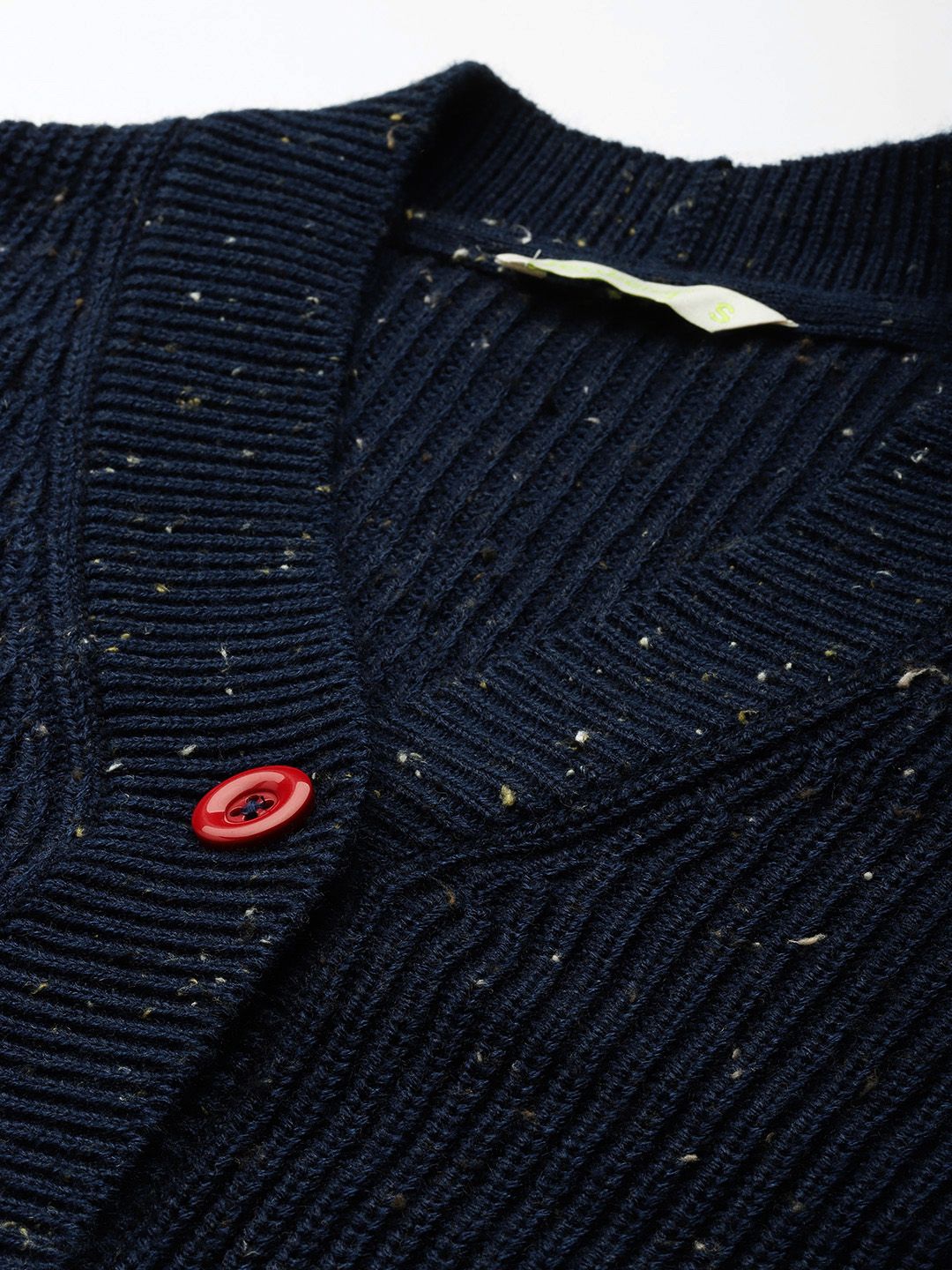 DressBerry V-Neck Ribbed Cardigan