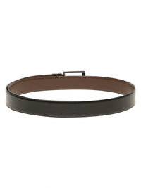 Teakwood Leathers Men Textured Leather Reversible Formal Belt
