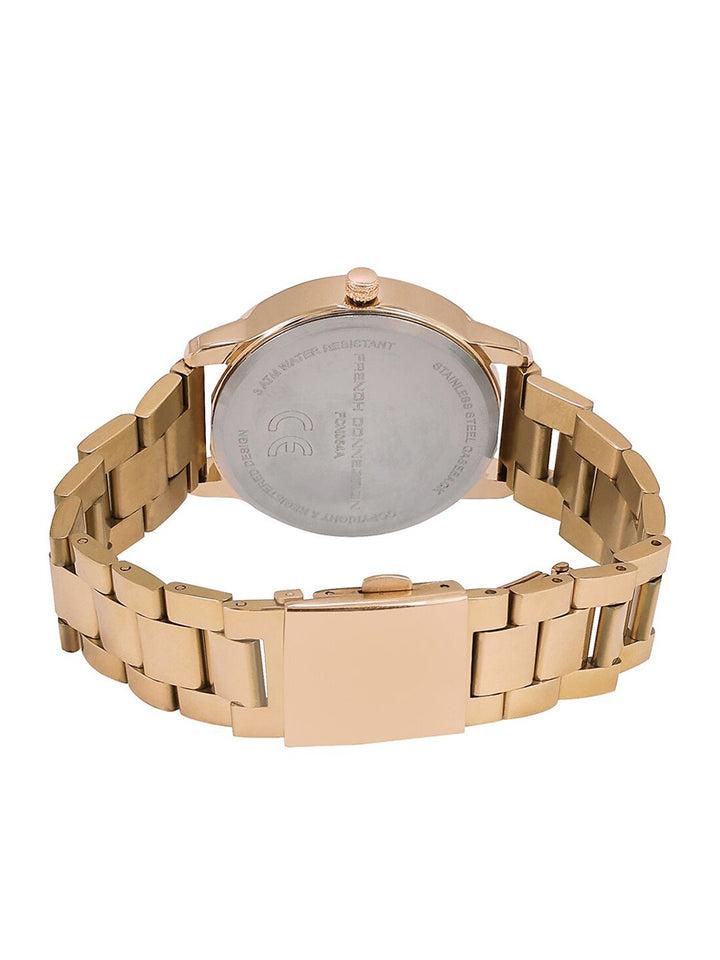 French Connection Women Stainless Steel Bracelet Style Straps Analogue Watch FCN054A