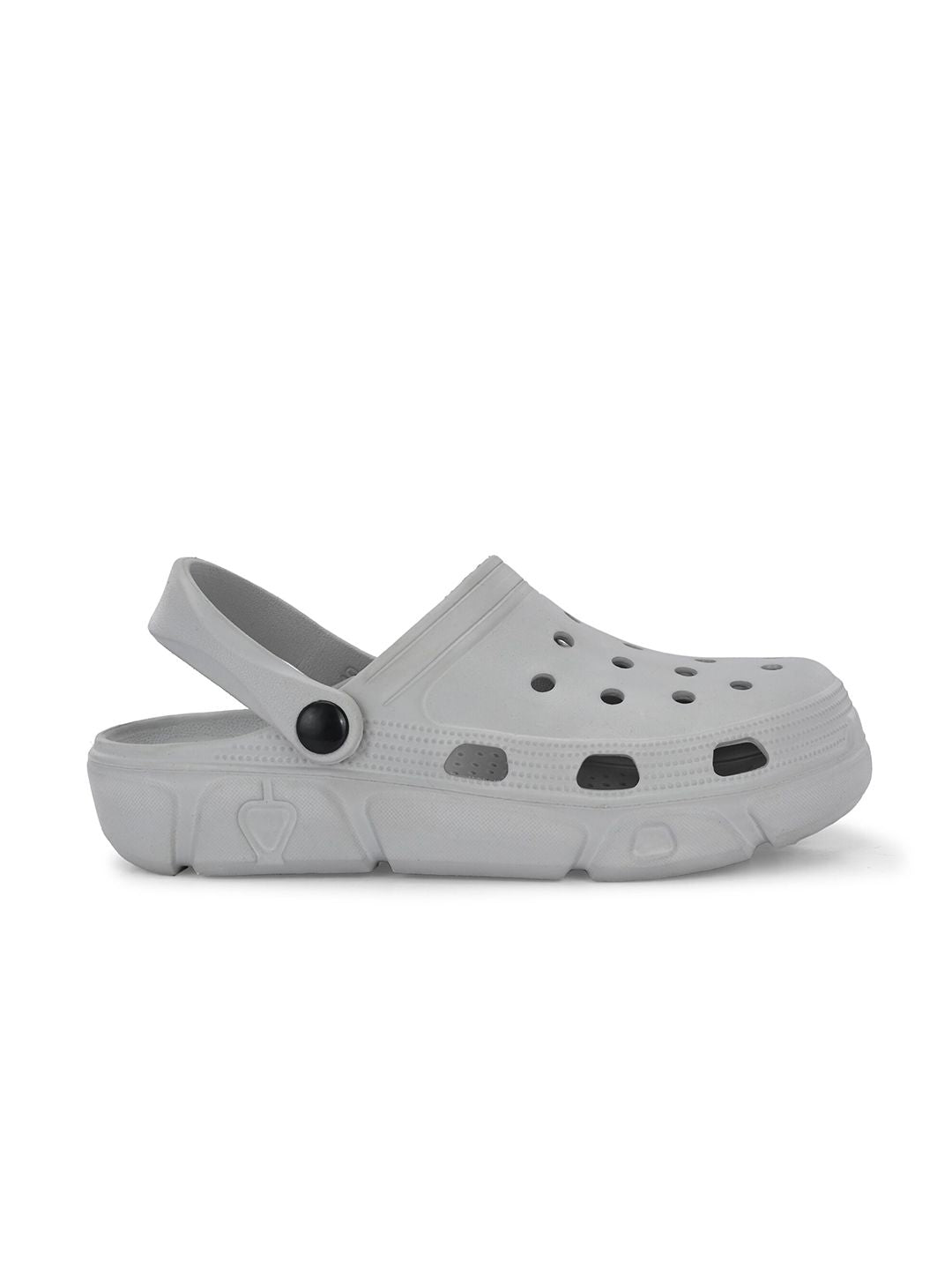 HRX by Hrithik Roshan Men Grey Rubber Clogs
